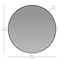 Flash Furniture 30" Round Black Metal Framed Accent Wall Mirror RH-M003-RD76MB-BK-GG - alternate 10